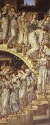 Edward Burne-Jones The golden staircase oil painting